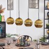 Koyoto Lampadario a sospensione, Lampada a sfera, Lampada a sospensione Oro, 4-Luci