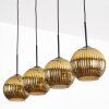 Koyoto Lampadario a sospensione, Lampada a sfera, Lampada a sospensione Oro, 4-Luci