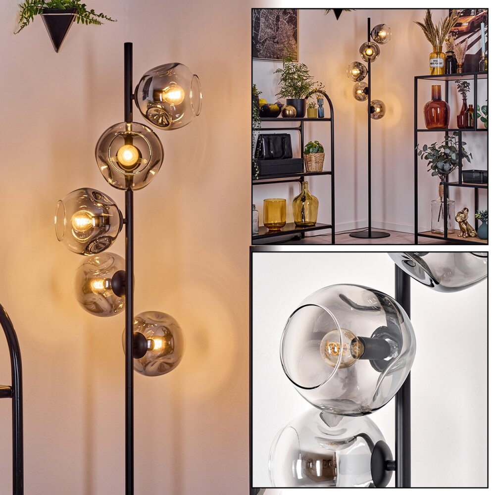Ripoll Lampada da terra Chiaro, Grigio fumo, 5-Luci main product photo