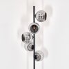 Ripoll Lampada da terra Cromo, Grigio fumo, 5-Luci