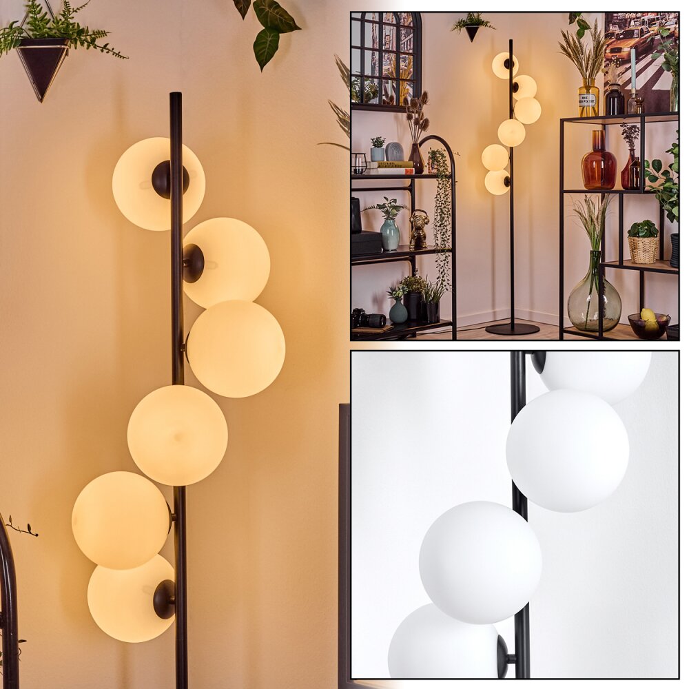 Gastor Lampada da terra Bianco, 6-Luci main product photo