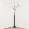 Bassagoda Lampada da terra Nero, 3-Luci