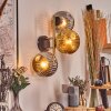 Ripoll Lampada a sfera, Applique Oro, Nero, 3-Luci
