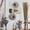 Ripoll Lampada a sfera, Applique Oro, Nero, 3-Luci