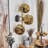 Ripoll Lampada a sfera, Applique Oro, Nero, 3-Luci