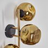 Ripoll Lampada a sfera, Applique Oro, Nero, 3-Luci