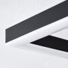 Ellekilde Plafoniera LED Marrone, Aspetto del legno, Nero, 1-Luce