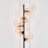 Koyoto Lampada da terra Ambrato, Chiaro, 5-Luci