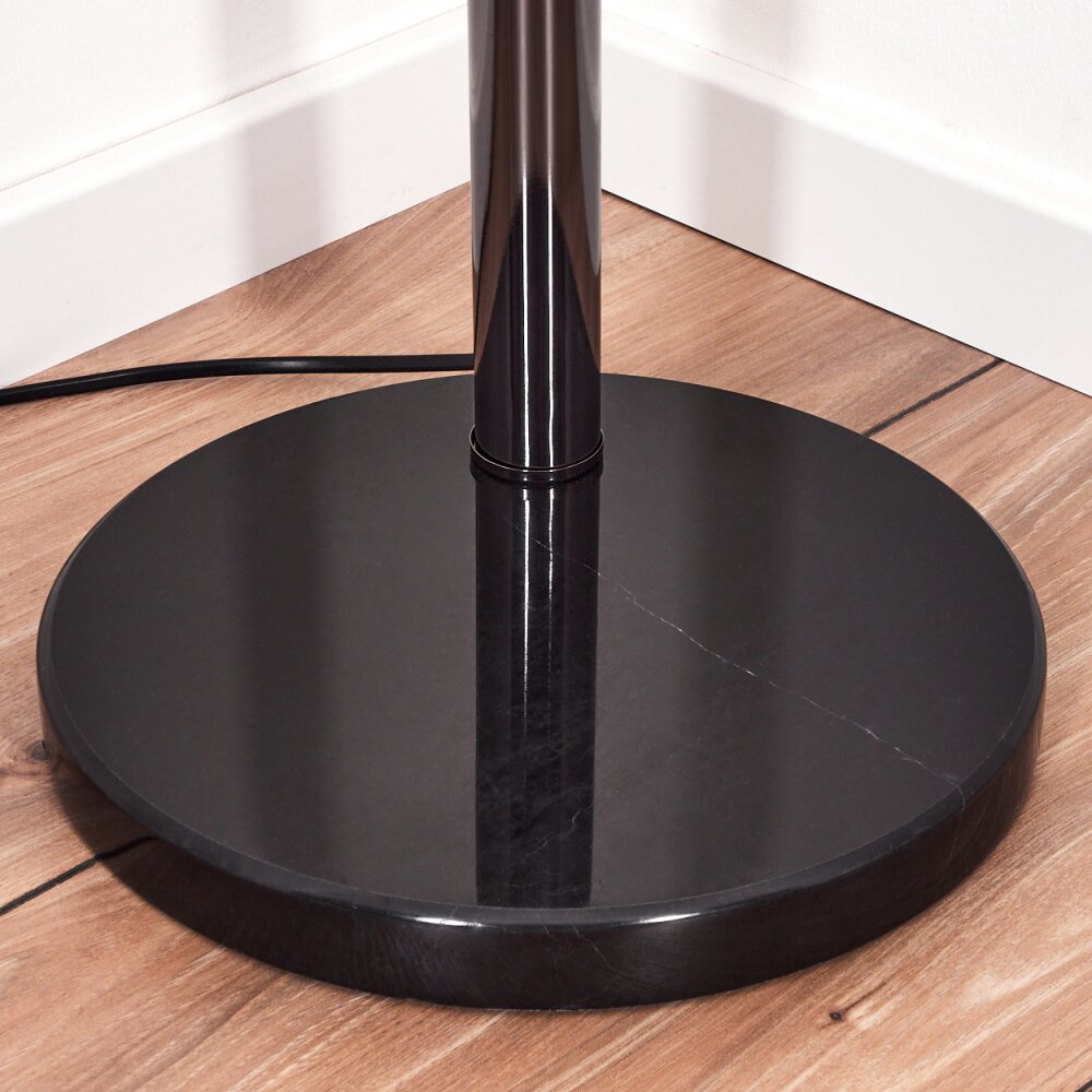 Chellas Lampada da terra Cromo, Nero, 3-Luci