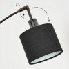 Bassagoda Lampada da terra Cromo, Nero, 5-Luci
