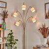 Bassagoda Lampada da terra Ottone, Nero, 5-Luci