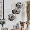 Ripoll Lampada a sfera, Applique Oro, Nero, 3-Luci