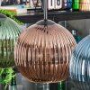 Koyoto Lampadario a sospensione, Lampada a sfera, Lampada a sospensione Blu, Verde, Ramato, 4-Luci