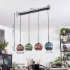 Koyoto Lampadario a sospensione, Lampada a sfera, Lampada a sospensione Blu, Verde, Ramato, 4-Luci