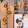 Koyoto Lampada da terra 31 cm Ambrato, Cromo, Grigio fumo, 6-Luci