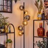Koyoto Lampada da terra 31 cm Ambrato, Cromo, Grigio fumo, 6-Luci