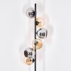 Koyoto Lampada da terra 31 cm Ambrato, Cromo, Grigio fumo, 6-Luci