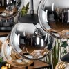 Gastor Lampadario a sospensione, Lampada a sfera, Lampada a sospensione Ambrato, Grigio fumo, 8-Luci