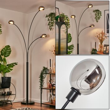 Nikkala Lampada da terra Nero, 3-Luci