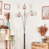 Bassagoda Lampada da terra Cromo, Nero, 3-Luci