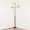 Bassagoda Lampada da terra Cromo, Nero, 3-Luci