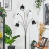 Bassagoda Lampada da terra Cromo, Nero, 5-Luci