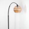 Koyoto Lampada da terra, Lampade ad arco Nero, 1-Luce