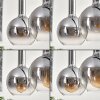 Tador Lampadario a sospensione, Lampada a sfera, Lampada a sospensione Nero, 3-Luci