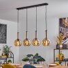 Tador Lampadario a sospensione, Lampada a sfera, Lampada a sospensione Nero, 4-Luci