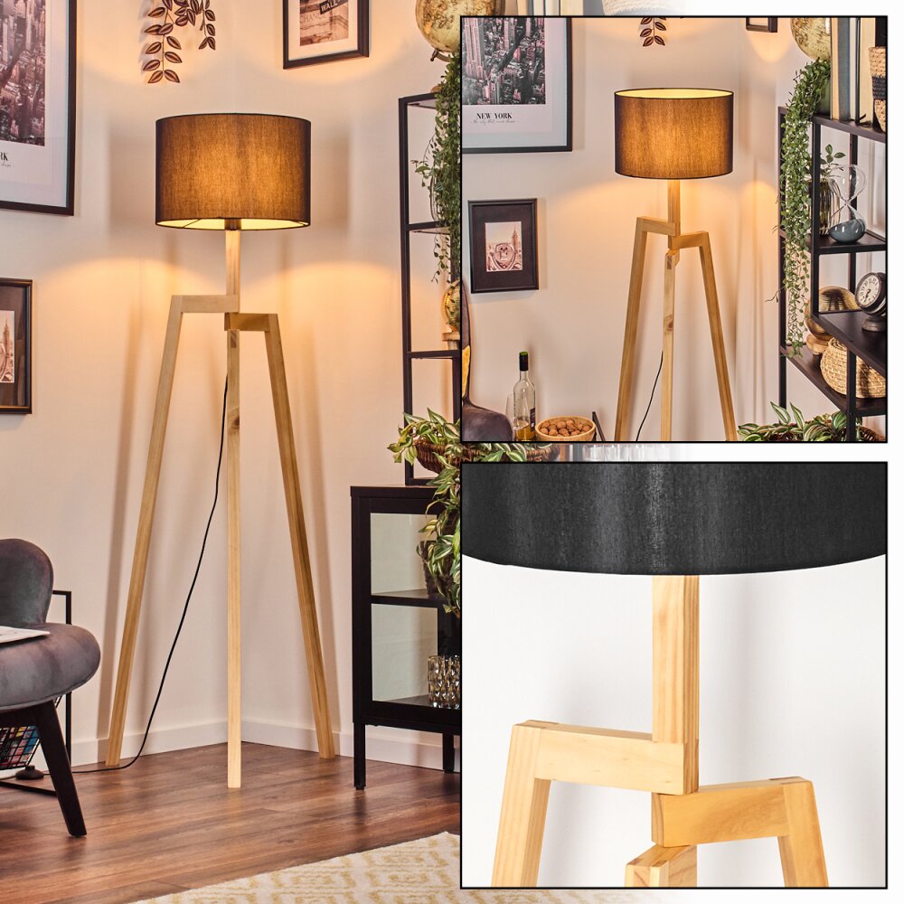 Soungou Lampada da terra Écru, Nero, 1-Luce main product photo