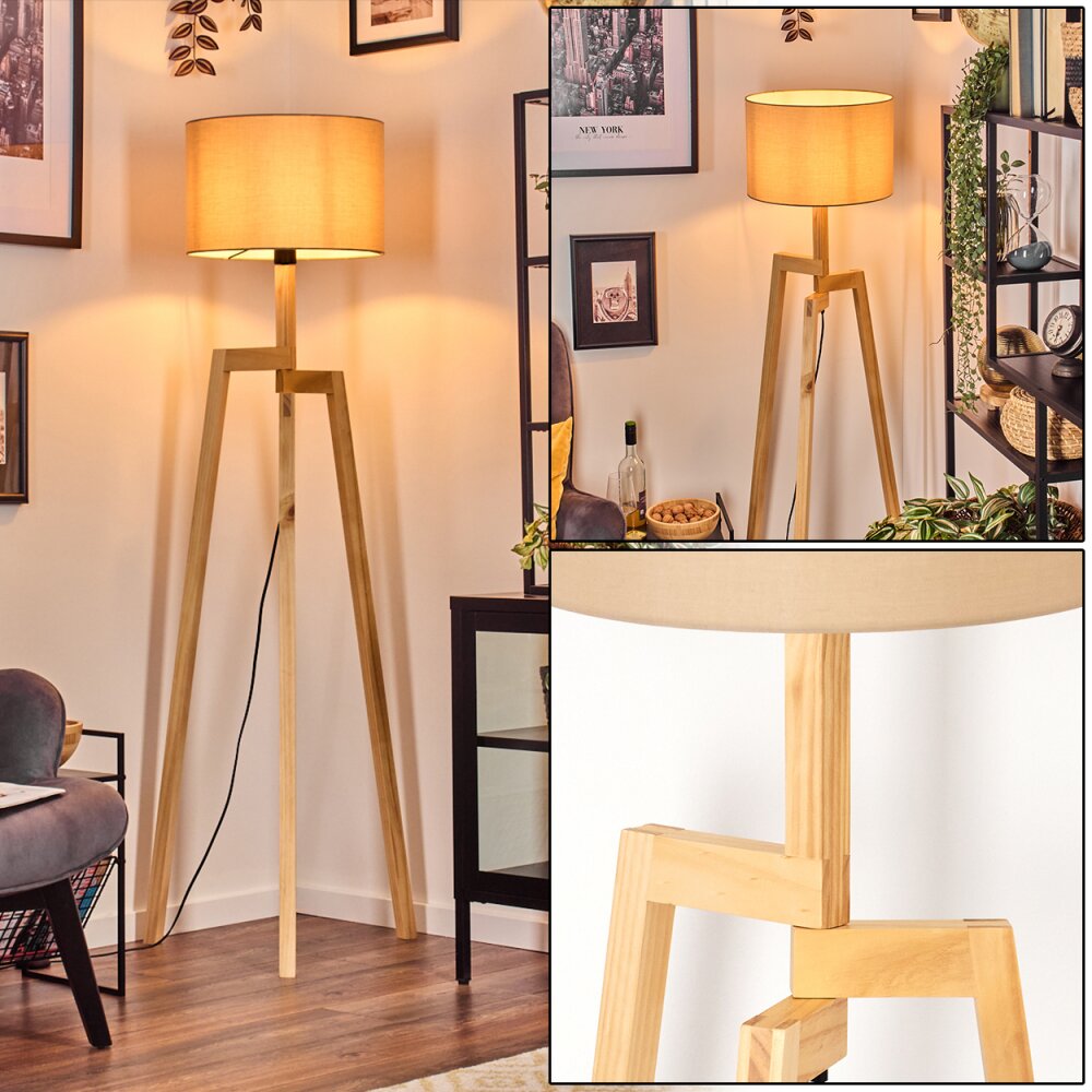 Soungou Lampada da terra Écru, Nero, 1-Luce main product photo