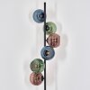 Koyoto Lampada da terra 31 cm Blu, Verde, Ramato, 6-Luci