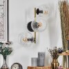 Ripoll Lampada a sfera, Applique Oro, Nero, 3-Luci