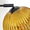 Koyoto Lampada da terra, Lampade ad arco Nero, 1-Luce