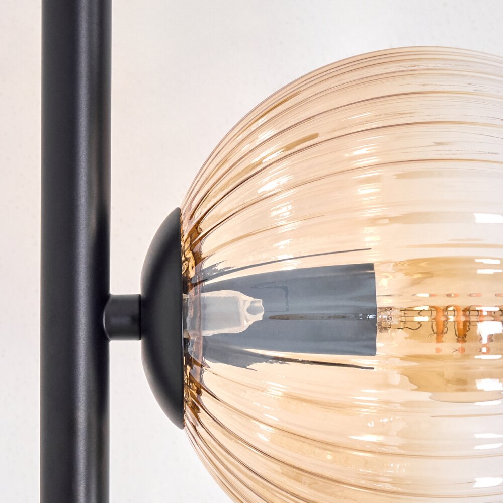 Koyoto Lampada da terra Ambrato, Chiaro, 4-Luci