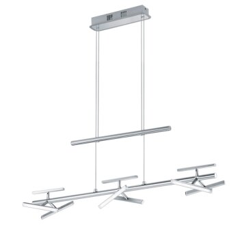 Trio Figaro Lampada a sospensione LED Nichel opaco, 3-Luci Trio Figaro Lampada a sospensione LED Nichel opaco, 3-Luci