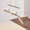Windsor Lampada a sospensione LED Cromo, Nichel opaco, 9-Luci