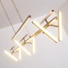 Windsor Lampada a sospensione LED Cromo, Nichel opaco, 9-Luci
