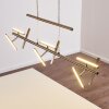 Windsor Lampada a sospensione LED Cromo, Nichel opaco, 9-Luci