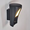 Aria Applique da esterno Antracite, 1-Luce, Sensori di movimento