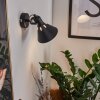 Upiano Applique Cromo, Nero, 1-Luce