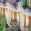Apedo Lampadario a sospensione, Lampada a sospensione Ambrato, Chiaro, 4-Luci