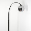 Koyoto Lampada da terra Nero, 1-Luce