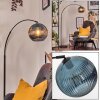 Koyoto Lampada da terra Nero, 1-Luce
