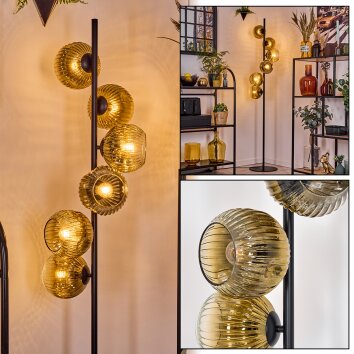 Ripoll Lampada da terra Oro, Chiaro, 6-Luci
