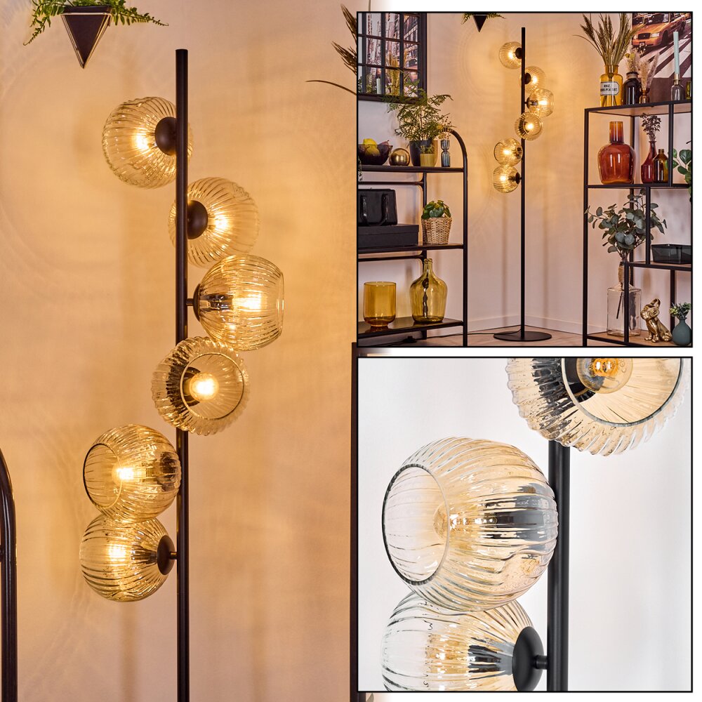 Ripoll Lampada da terra Ambrato, Chiaro, 6-Luci main product photo