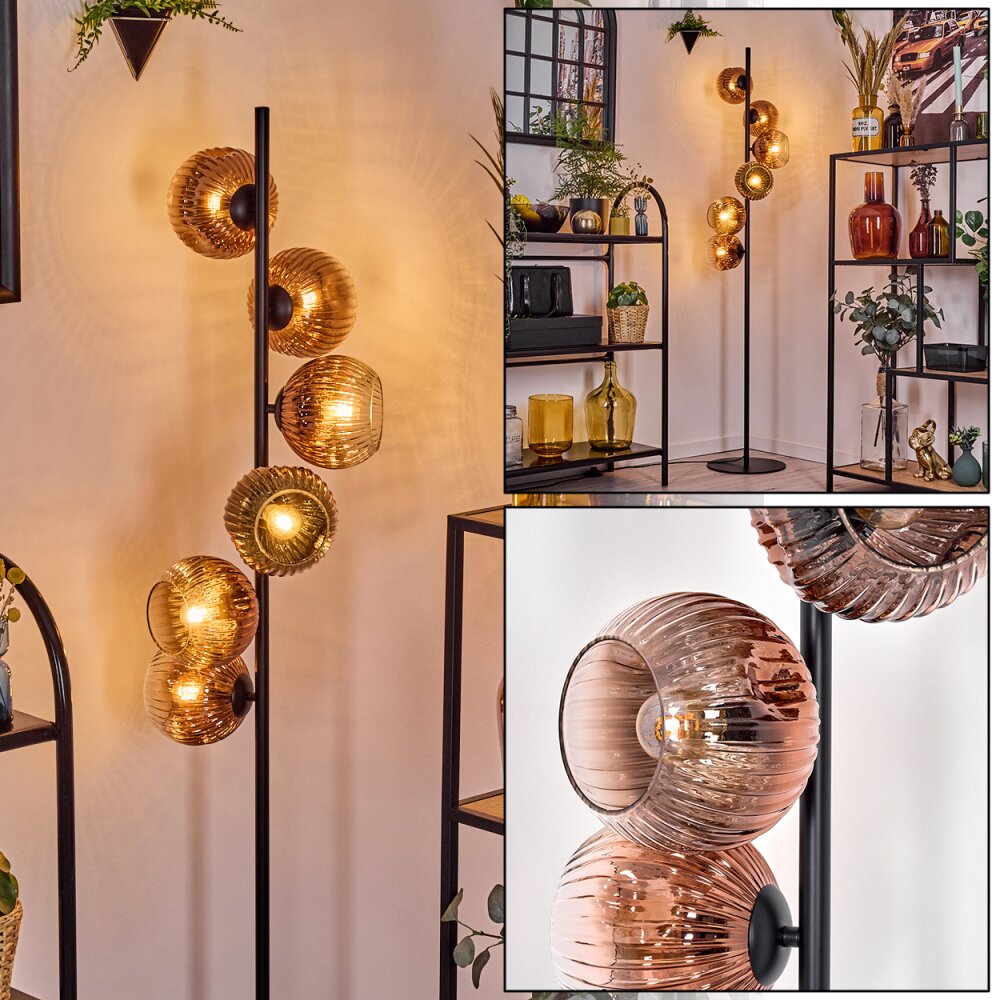 Ripoll Lampada da terra Chiaro, Ramato, 6-Luci main product photo