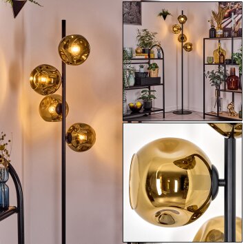 Ripoll Lampada da terra Oro, 4-Luci