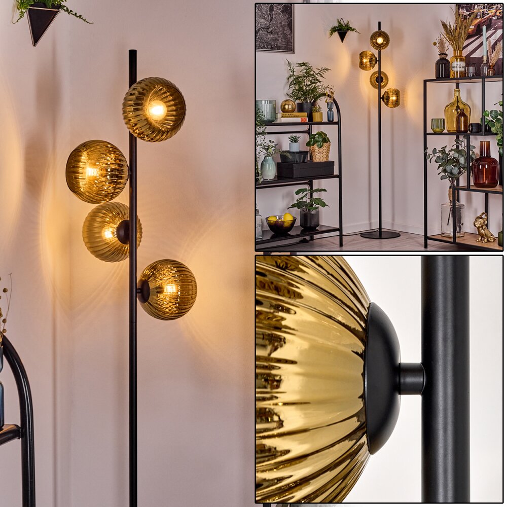 Koyoto Lampada da terra 31 cm Oro, 4-Luci main product photo