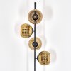 Koyoto Lampada da terra 31 cm Oro, 4-Luci